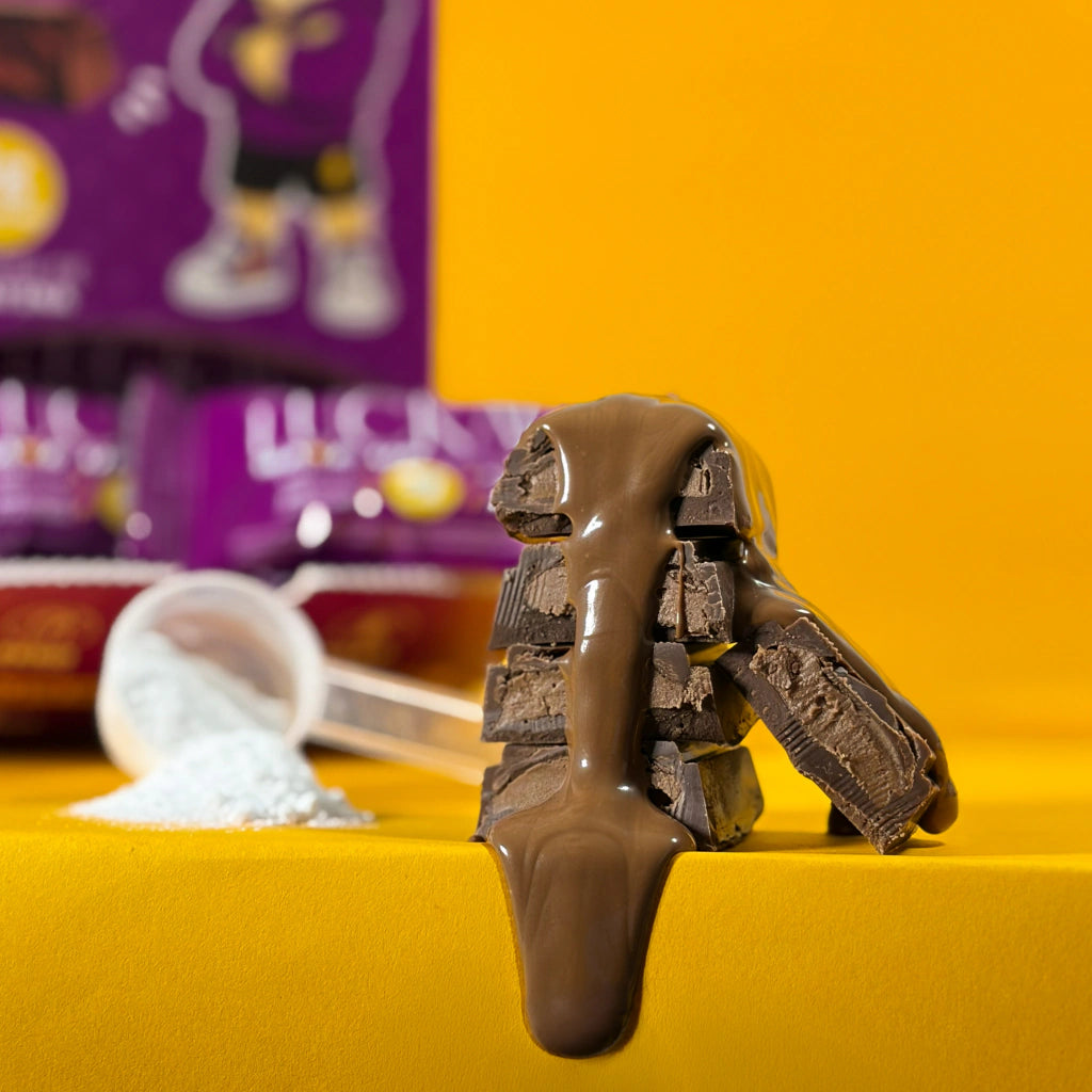 Creatina Micronizada em Barra de Chocolate 54% Cacau com Creme de Avelã - Zero Glúten, Lactose e Adição de Açúcares -12 - imagem 2
