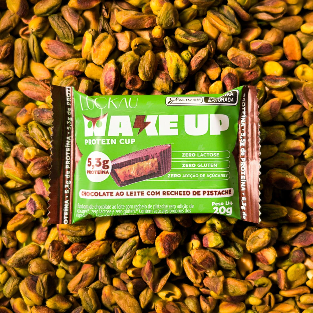 Protein Cup 25% Proteina - Chocolate ao Leite Proteico Recheado com Pistache Proteico - Zero Glúten, Lactose e Adição de - imagem 5