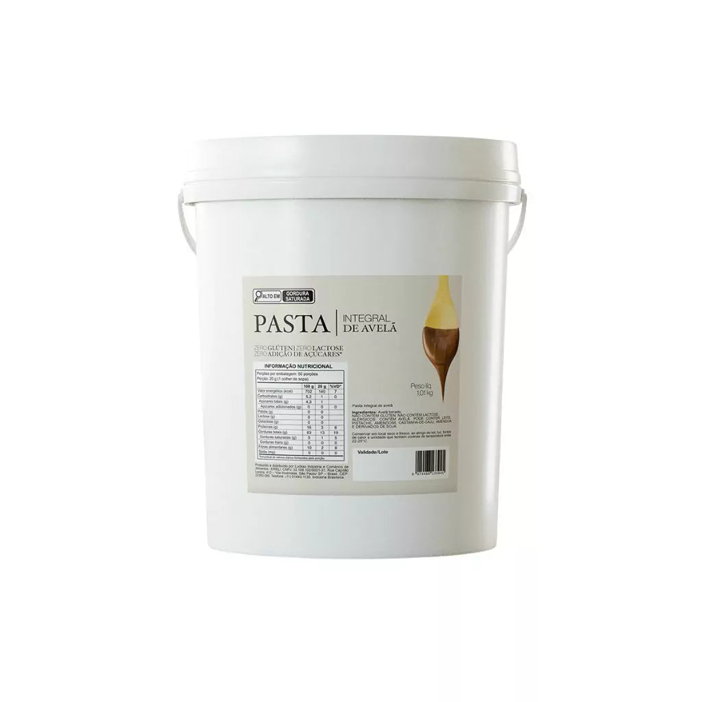 Pasta integral de Avelã – 1,01 kg