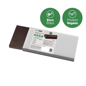 Barra Chocolate 70% Cacau - 1,01 kg - Vegano, Zero Poliol