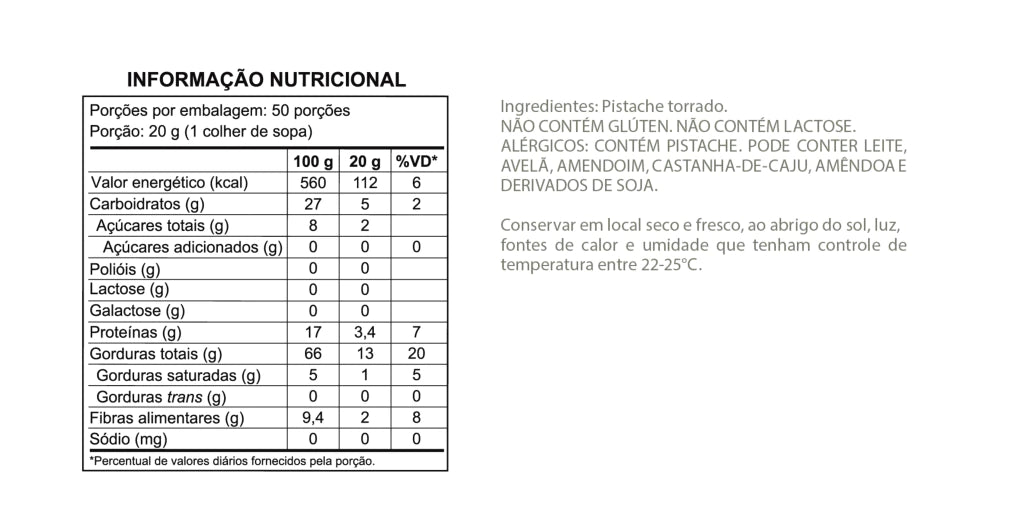 Pasta integral de Pistache – 1,01 kg - imagem 3